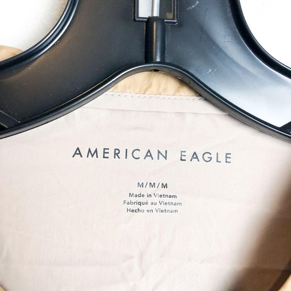 American Eagle Color Block Nylon Windbreaker - Picture 6 of 8